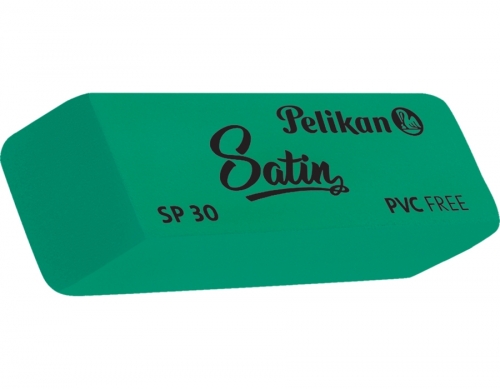 Radiera SP 30 satin, verde, cauciuc, fara ftalat, Pelikan