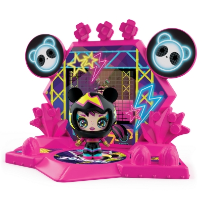 ZOOBLES Z-GIRLZ FIGURINA DE TRANSFORMARE FETITA URSULET PANDA SPIN MASTER