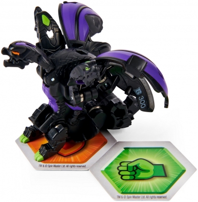 Figurina bila Bakugan S3 Geogan Nillious Spin Master