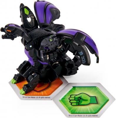 Figurina bila Bakugan S3 Geogan Nillious Spin Master