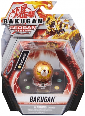 Figurina bila Bakugan S3 Geogan Spartillion Spin Master