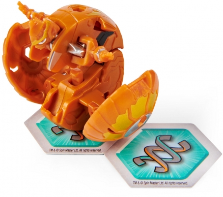 Figurina bila Bakugan S3 Geogan Spartillion Spin Master