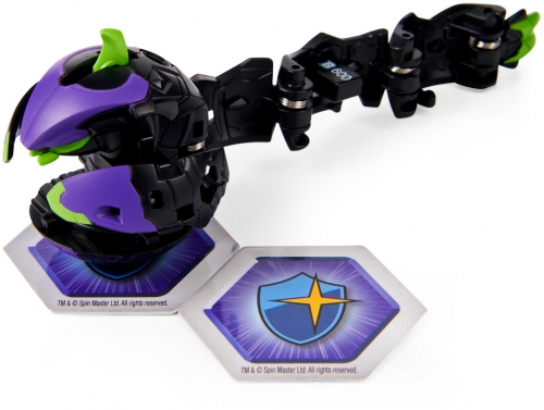 Figurina bila Bakugan S3 Geogan Crustillion Spin Master