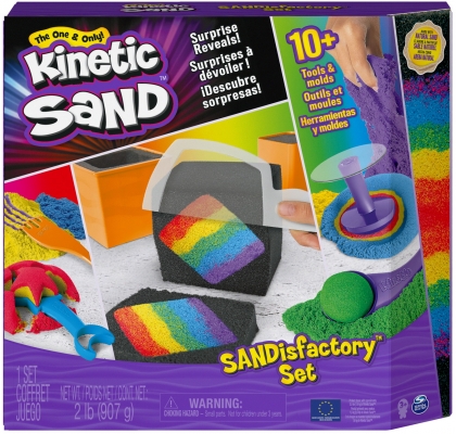 Set de joaca nisip kinetic Sandisfactory Spin Master