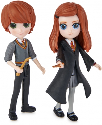 Set figurine Ron si Ginny Weasley 2 buc/set Harry Potter Spin Master