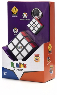 SET CUB RUBIK 3X3 CLASIC SI BRELOC ORIGINALE SPIN MASTER