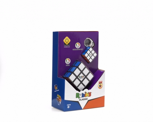SET CUB RUBIK 3X3 CLASIC SI BRELOC ORIGINALE SPIN MASTER