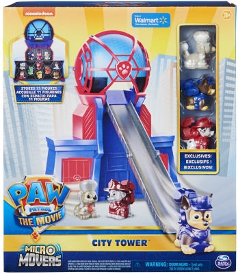 PATRULA CATELUSILOR TURNUL DE CONTROL CU MICRO FIGURINE SPIN MASTER