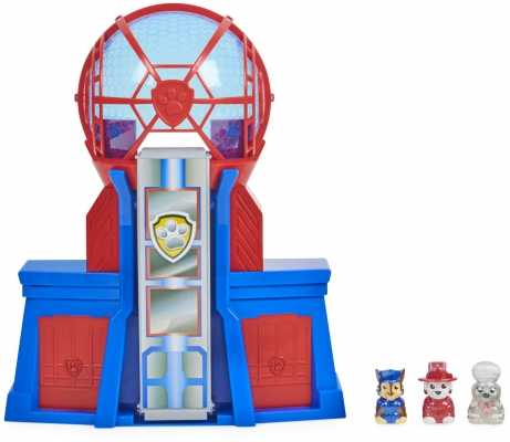 PATRULA CATELUSILOR TURNUL DE CONTROL CU MICRO FIGURINE SPIN MASTER