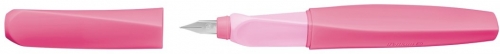 Stilou Twist penita M, ambidextru, 1 rezerva mare, 15 buc/display, diverse culori, Pelikan
