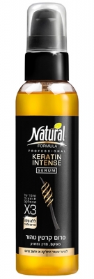 Serum pentru stralucire formula profesionala Natural Keratin 145 ml Sano