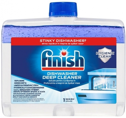 Solutie de curatare pentru masina de vase 250 ml, Finish