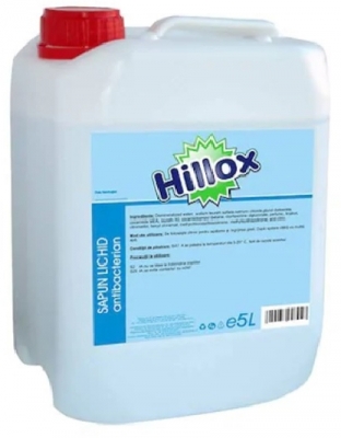 Sapun lichid antibacterian, 5 L, Hillox