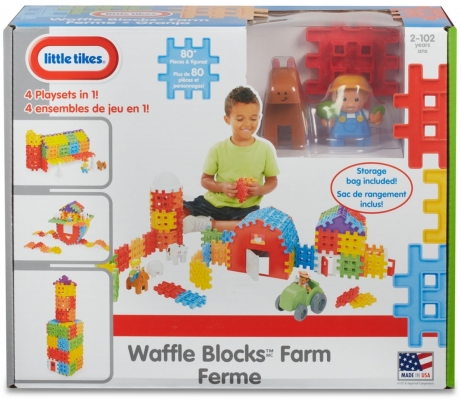 Blocuri De Constructie - Ferma Little Tikes