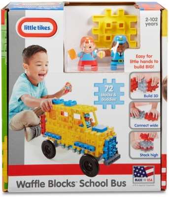 Blocuri De Constructie - Autobuz Scolar Little Tikes