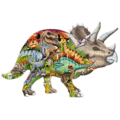Puzzle dinozauri The learning journey