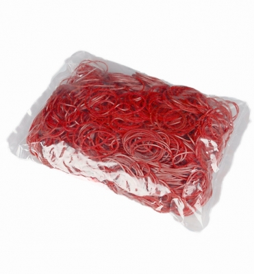 Elastic bani rosu 60mm 1kg/punga