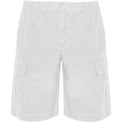 Bermude cu buzunare Armour, pentru barbati, Alb, Roly