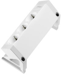 Priza modulara Fellowes, Filex Power Desk Up 2.0 cu 3 prize 230V, eGST, Alb