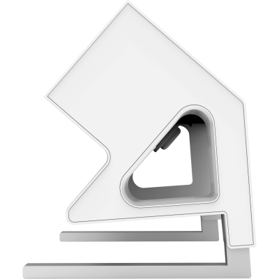 Priza modulara Fellowes, Filex Power Desk Up 2.0 cu 2 prize 230V, USB-A + USB-C (15.5W), 1 slot Keystone, eGST, Alb