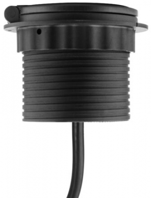 Priza Schuko modulara, Filex Power-Spot, incarcator incorporat, USB A+C, cablu ghidaj, negru, Fellowes