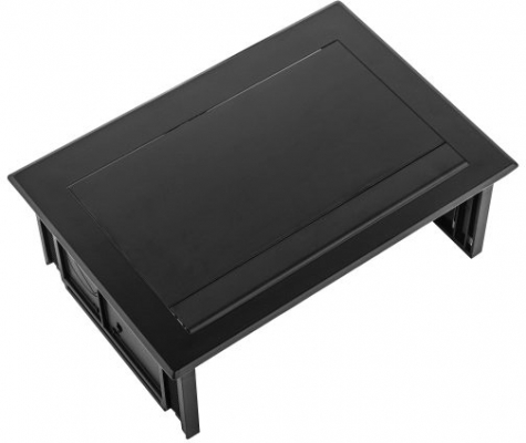 Priza modulara eGST, Filex Power Desk In, 3x 230V, negru, Fellowes