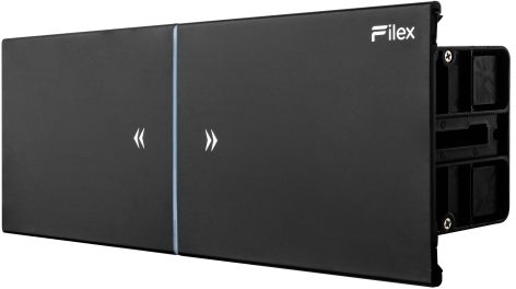 Priza modulara eGST, Filex Power Desk in Slide, 2x 230V, USB A+C, Cat6a, HDMI, negru, Fellowes