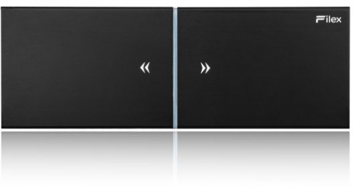 Priza modulara eGST, Filex Power Desk in Slide, 2x 230V, USB A+C, Cat6a, HDMI, negru, Fellowes