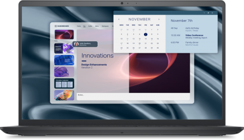 Laptop Dell Pro 15 Essential PV15255 (Ryzen 3 7320U, Radeon 610M, 8GB LPDDR5, 512GB SSD, 15.6” FHD 120Hz WVA 250 nits, amprentă, Wi-Fi 5, Windows 11 Pro)
