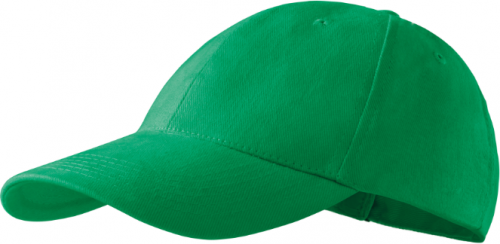 Sapca unisex, reglabila, verde mediu, 6P, Malfini