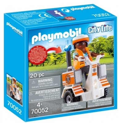 Medic Cu Masina De Echilibru Playmobil