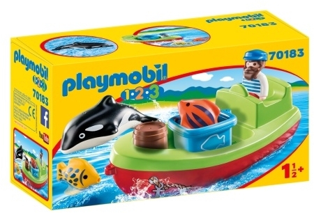 1.2.3 Pescar Cu Barca Playmobil