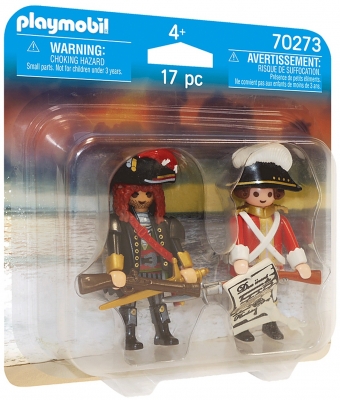 Set 2 Figurine Pirat Si Soldat Playmobil