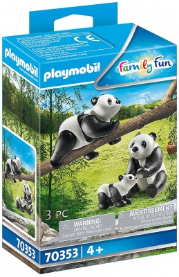 Panda Cu Pui Playmobil