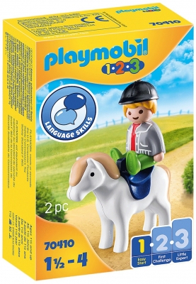 1.2.3 Baietel Cu Ponei Playmobil