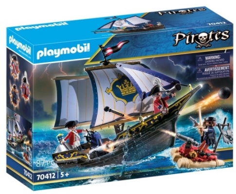 Soldat Britanic Si Caravela Playmobil