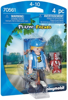 Figurina Baietel Cu Masinuta Playmobil