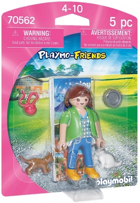 Figurina Fetita Cu Pisicute Playmobil