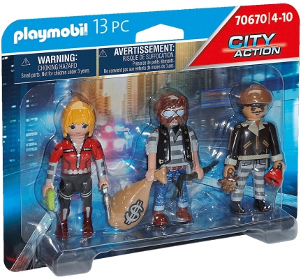 Set 3 Figurine Hoti Playmobil