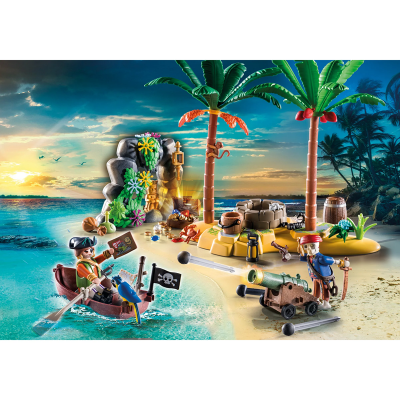 Playmobil - insula cu comori a piratilor