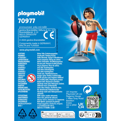 Playmobil - figurina luptator de box