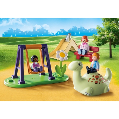 Playmobil - 1.2.3 Loc De Joaca Pentru Copii