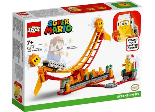 Set de extindere - Valul de lava 71416 LEGO Super Mario