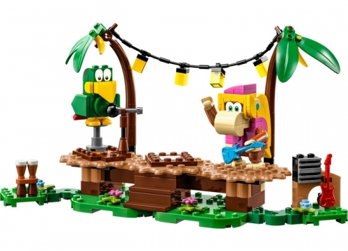 Set de extindere - Concertul lui Dixie Kong in jungla 71421 LEGO Super Mario