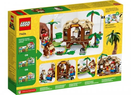 Set de extindere - Casa din copac a lui Donkey Kong 71424 LEGO Super Mario