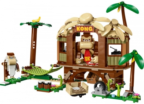 Set de extindere - Casa din copac a lui Donkey Kong 71424 LEGO Super Mario