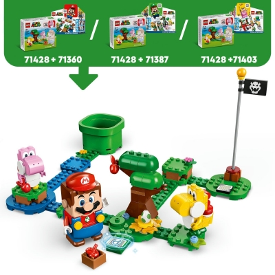Set de extindere: Padurea lui Yoshi 71428 LEGO Super Mario