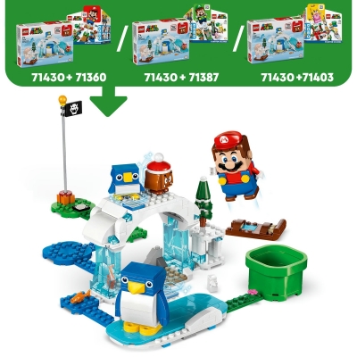 Set de extindere: Aventura pinguinilor in zapada 71430 LEGO Super Mario