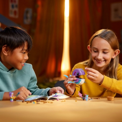 Balonul cu aer cald in forma de narval 71472 LEGO DREAMZzz