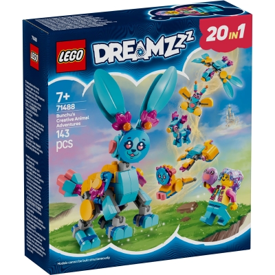 Aventurile creative cu animale ale lui Bunchu 71488 LEGO DREAMZzz